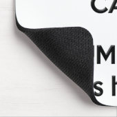 Hou Calm Scrum Master Mousepad Muismat (Hoek)