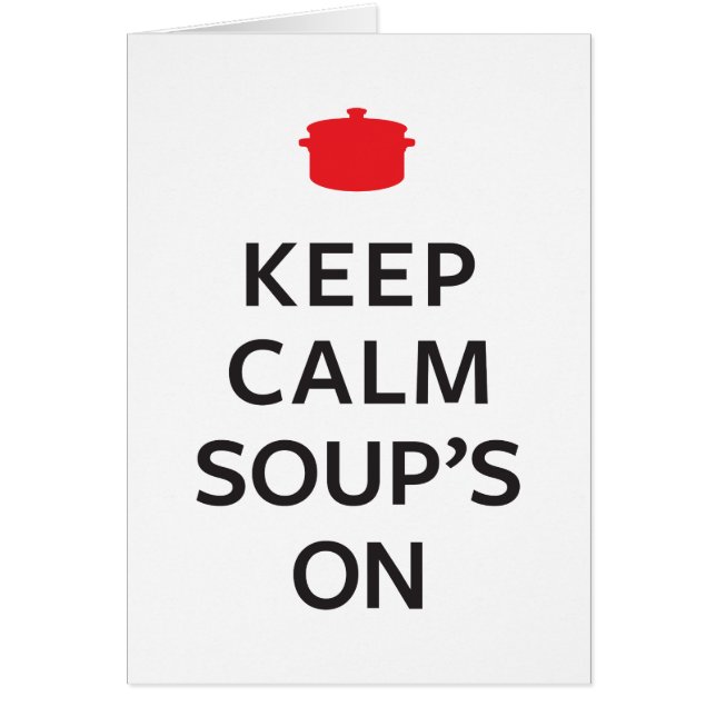 Hou Calm Soup aan (Voorkant)
