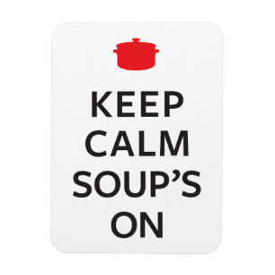 Hou Calm Soup aan Magneet