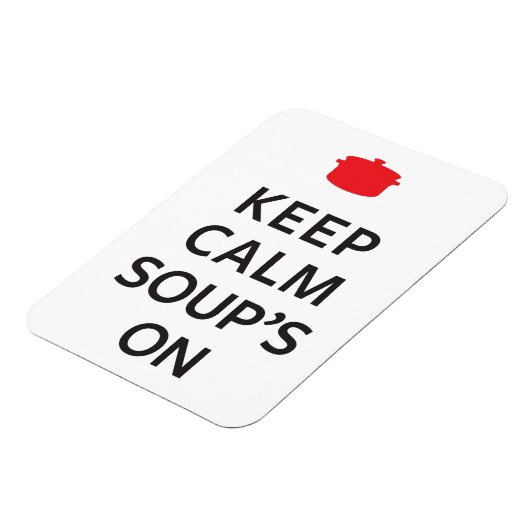 Hou Calm Soup aan Magneet (Linkerzijde)