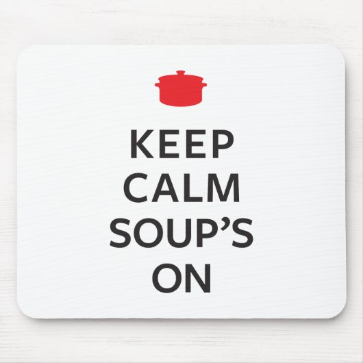 Hou Calm Soup aan Muismat (Voorkant)