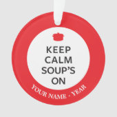 Hou Calm Soup aan Ornament (voorkant)
