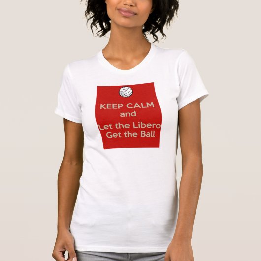Hou Calm Volleyball T-shirt (Voorkant)
