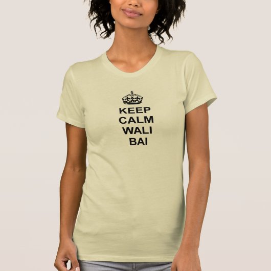Hou Calm Wali Bai T-shirt (Voorkant)