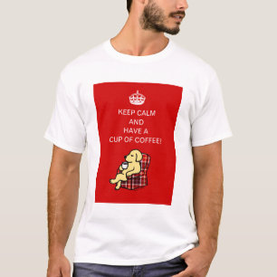 Hou Calm Yellow Labrador Tshirt