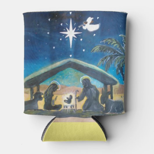 Hou Christus in de kerstDrink koelers Blikjeskoeler (Voorkant)