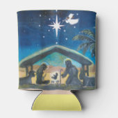 Hou Christus in de kerstDrink koelers Blikjeskoeler (Achterkant)