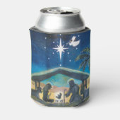 Hou Christus in de kerstDrink koelers Blikjeskoeler (Blikje Achterkant)