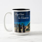 "Hou Christus in Kerstmis" Mok (Links)