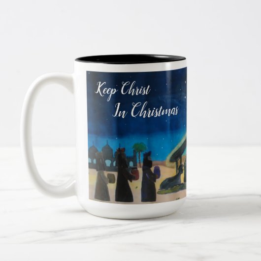 "Hou Christus in Kerstmis" Mok (Links)