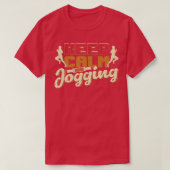 Hou Clam ang go jogging 2 T-shirt (Design voorkant)