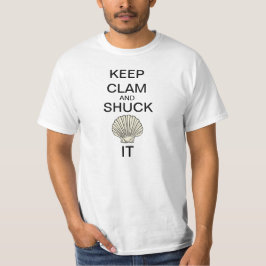 Hou Clam en gooi het op T-Shirt