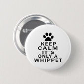 Hou de enige wamper achter de hand ronde button 5,7 cm (Voorkant /achterkant)