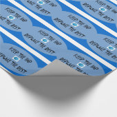 Hou de heup. Vervang de rest. Cadeaupapier (Hoek)