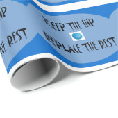 Hou de heup. Vervang de rest. Cadeaupapier (Rol Hoek)