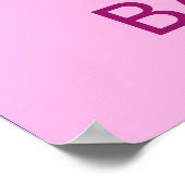 Hou de kleine ballet en de liefdesballet afdrukken poster (Hoek)