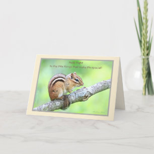 Hou de kleine dingen goed vast: Chipmunk Kaart