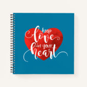 Hou de liefde in je hart Valentijn | NOTITIEBOEK (Voorkant)
