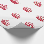 Hou de rode kruis rustig cadeaupapier (Hoek)