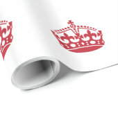 Hou de rode kruis rustig cadeaupapier (Rol Hoek)