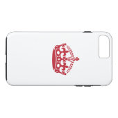 Hou de rode kruis rustig Case-Mate iPhone case (Achterkant (Horizontaal))
