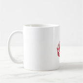 Hou de rode kruis rustig koffiemok (Links)