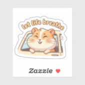 Hou de Vrede, Hou het Tempo – Mooie Scooter Sticker (Vel)
