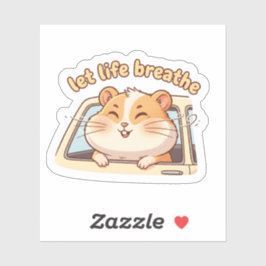 Hou de Vrede, Hou het Tempo – Mooie Scooter Sticker