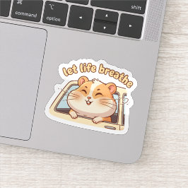 Hou de Vrede, Hou het Tempo – Mooie Scooter Sticker