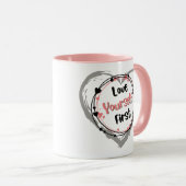 Hou eerst van jezelf BFTG Mok (Voorkant rechts)