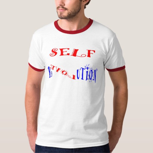 Hou eerst van jezelf, de rest volgt. t-shirt (Voorkant)