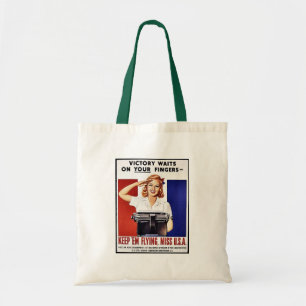 Hou 'Em Flying, Miss U.S.A. Tote Bag