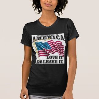 Hou er van of laat het achter t-shirt