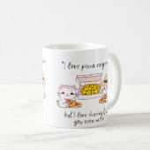 HOU ERG VAN PIZZA, KATTEN KOFFIEMOK (Voorkant rechts)