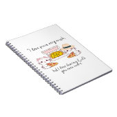 HOU ERG VAN PIZZA, KATTEN NOTITIEBOEK (Rechterzijde)