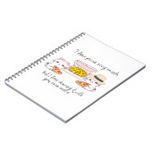 HOU ERG VAN PIZZA, KATTEN NOTITIEBOEK (Linkerzijde)