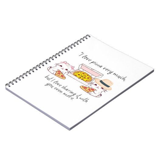 HOU ERG VAN PIZZA, KATTEN NOTITIEBOEK (Linkerzijde)