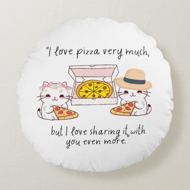 HOU ERG VAN PIZZA, KATTEN ROND KUSSEN (Voorkant)