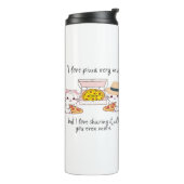 HOU ERG VAN PIZZA, KATTEN THERMOSBEKER (Gedraaid links)