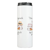 HOU ERG VAN PIZZA, KATTEN THERMOSBEKER (Achterkant)