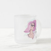 Hou ervan hier matglas koffiemok (Voorkant rechts)