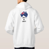 Hou ervan of laat het achter! hoodie (Achterkant)
