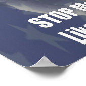 Hou ervan of laat het Poster achter (Hoek)