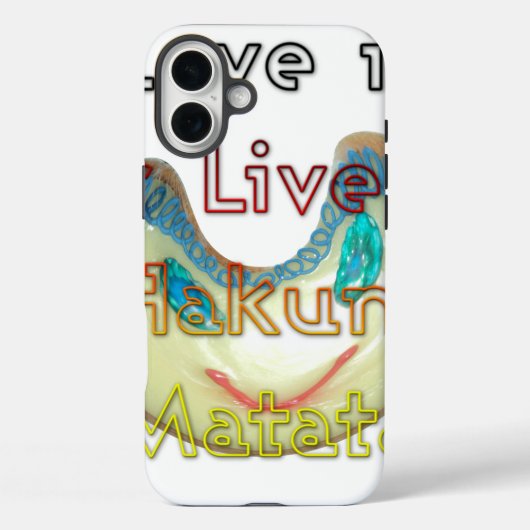 Hou ervan of leef het Hakuna Matata.png Case-Mate iPhone Case (Achterkant)