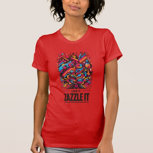 Hou ervan, Zazzle It #15 T-shirt (Voorkant)