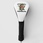 Hou even partner ik ben overgestimuleerd Kikker AD Golfheadcover (Voorkant)