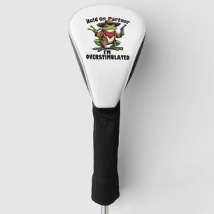 Hou even partner ik ben overgestimuleerd Kikker AD Golfheadcover