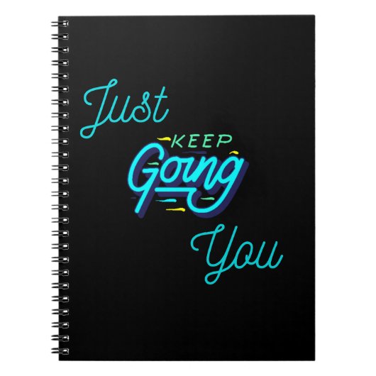 Hou gewoon je gang. notitieboek (Voorkant)