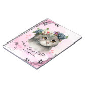 Hou gewoon van katten notitieboek (Linkerzijde)