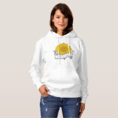 Hou haar wilde zonnebloem hoodie (Voorkant volledig)